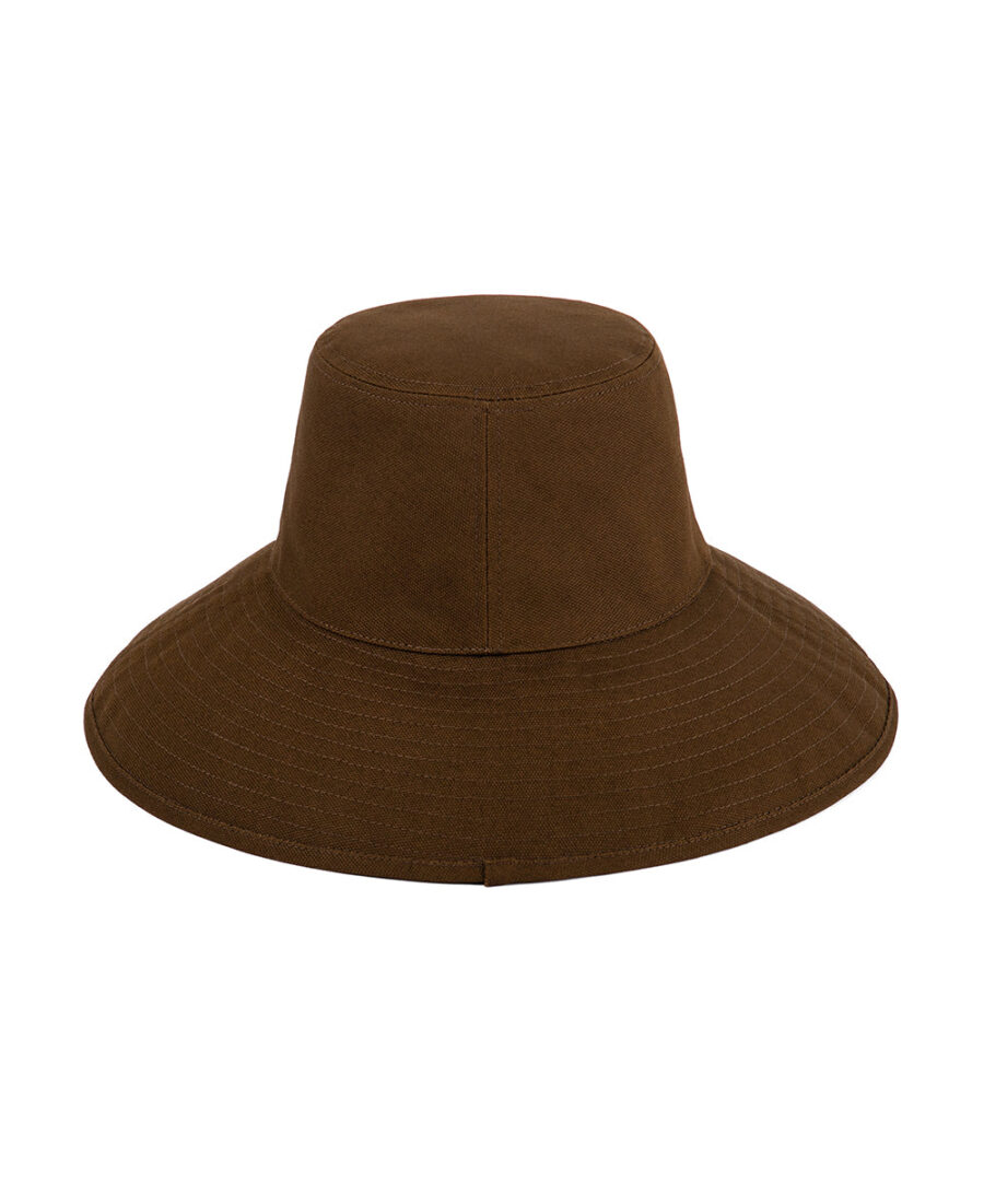 Holiday Bucket - Brown Canvas